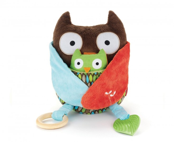 Owl Toys | Owl Plush Skip Hop Hug and Hide Activity Toy