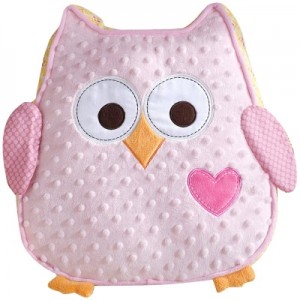 Owl Plush - Dena Happi Tree Owl Plush Pillow, Pink
