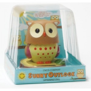 Owl Toys | Solar Powered Head Turning Owl in Gift Box