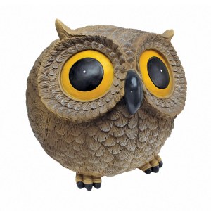 Design Toscano Puffy the Roly-Poly Owl Sculpture Statue