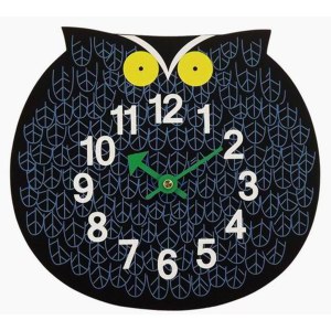 George Nelson Owl Zoo Timer Wall Clock (11 inch)