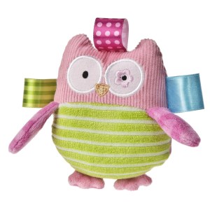 Taggies Oodles Owl Plush Rattle