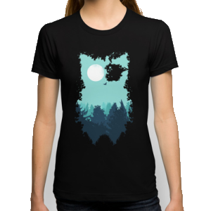Abstract Unique Owl Shirt