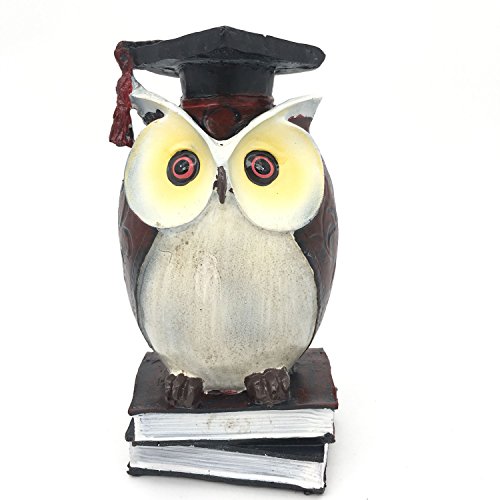 resin owl statue