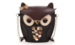 Vintage Style Crossbody Owl Shoulder Bag