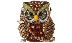 Mary Frances Night Owl Shoulder Bag