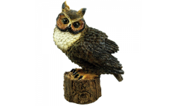 Great Horned Owl Outdoor Statue 80053
