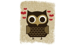 Owl Always Love You Owl Art Serigraph