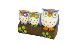 Owl Resin Toothbrush Holder, Allure Home Creations