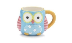 Whimsical Owl Coffee Mug Cup