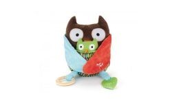 Owl Plush Skip Hop Hug and Hide Activity Toy