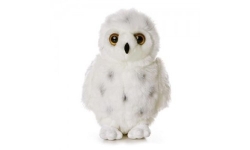 12 Inch Snowy Flopsie Owl Stuffed Animal