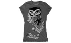 Steadfast Owl T-Shirt Design By Tattoo Artist Gunnar