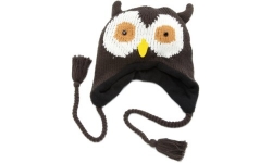 Women’s Animal Face Owl Knit Hat