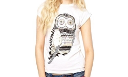 Zehui Owl Shirt Short Sleeve Tee