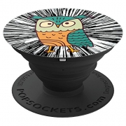Cute I Love Owls Light Speed Warp – PopSockets Grip and Stand for Phones and Tablets