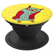 Cute Owl WTF Head Tilt Lemons Meme Hoot Gift Idea – PopSockets Grip and Stand for Phones and Tablets