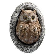 Design Toscano Knothole Owl Tree Sculpture