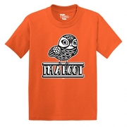 I’m A Hoot – Owl – Toddler Little Boy/Infant T-Shirt (5T, Orange)