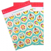 Inspired Mailers Poly Mailers 10×13 Owls – Pack of 100 – Unpadded Shipping Bags
