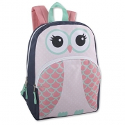Kids Animal Friends Critter Backpacks For Boys & Girls With Reinforced Straps (OWL)