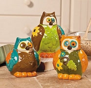 Vibrant Owl Canister Jars To Take Your Kitchen Decor To The Next Level