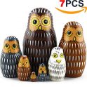 Owl Nesting Doll Toys and Gift Idea Matryoshka