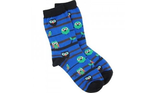 Owl Watch Crew Socks