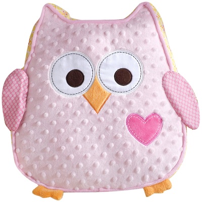 pink owl plush