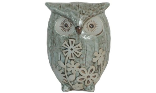 Charming Ceramic Owl Figurine