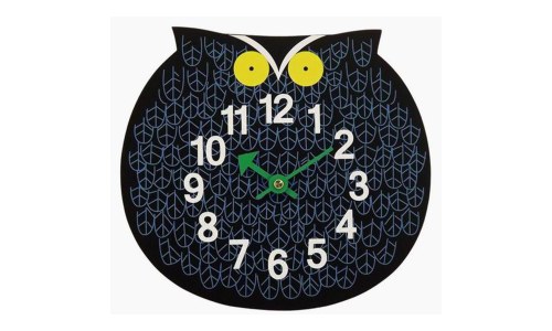 George Nelson Owl Zoo Timer Wall Clock (11 inch)