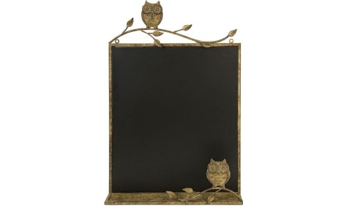 Adeline Owl Chalkboard Wall Decor