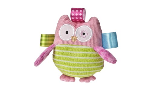 Taggies Oodles Owl Plush Rattle