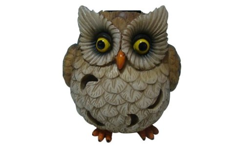 Welland Owl Garden Statue with Solar Light