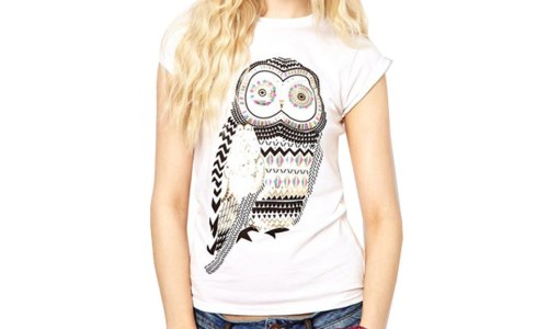 Zehui Owl Shirt Short Sleeve Tee