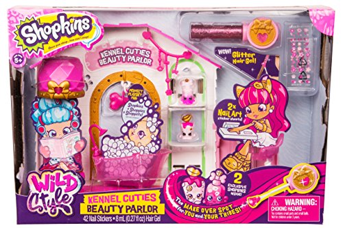 Shopkins Wild Style Puppy Beauty Parlor Playset