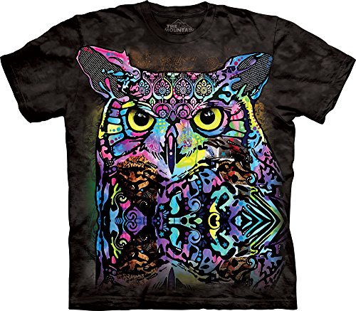 The Mountain Men’s Dean Russo Owl T-Shirt, Black, X-Large