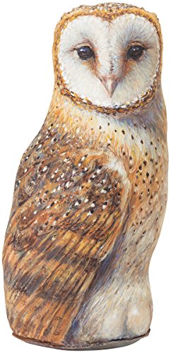 Barn Owl Doorstop, Decorative Animal Doorstopper, Amy Brackenbury Artwork