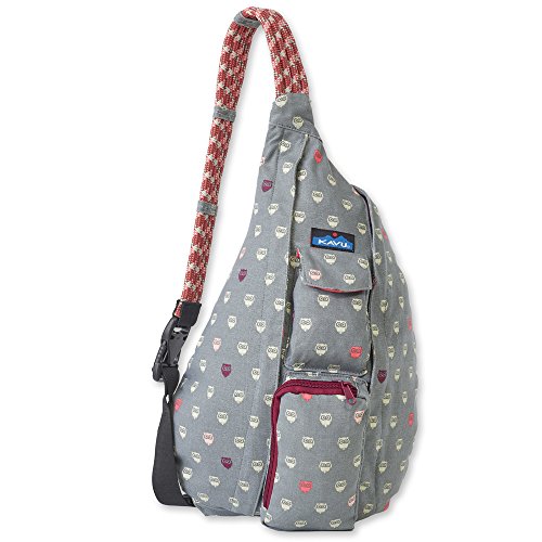 KAVU Women’s Rope Bag Backpack, Owls, One Size