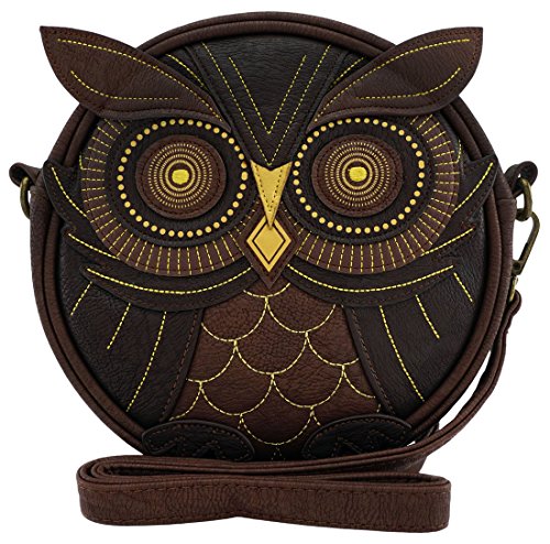 Loungefly LF Owl Xbody Bag Brown